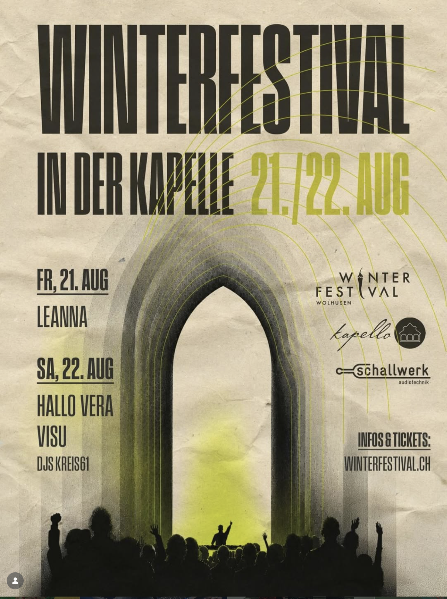 Winterfestival in der Kapelle